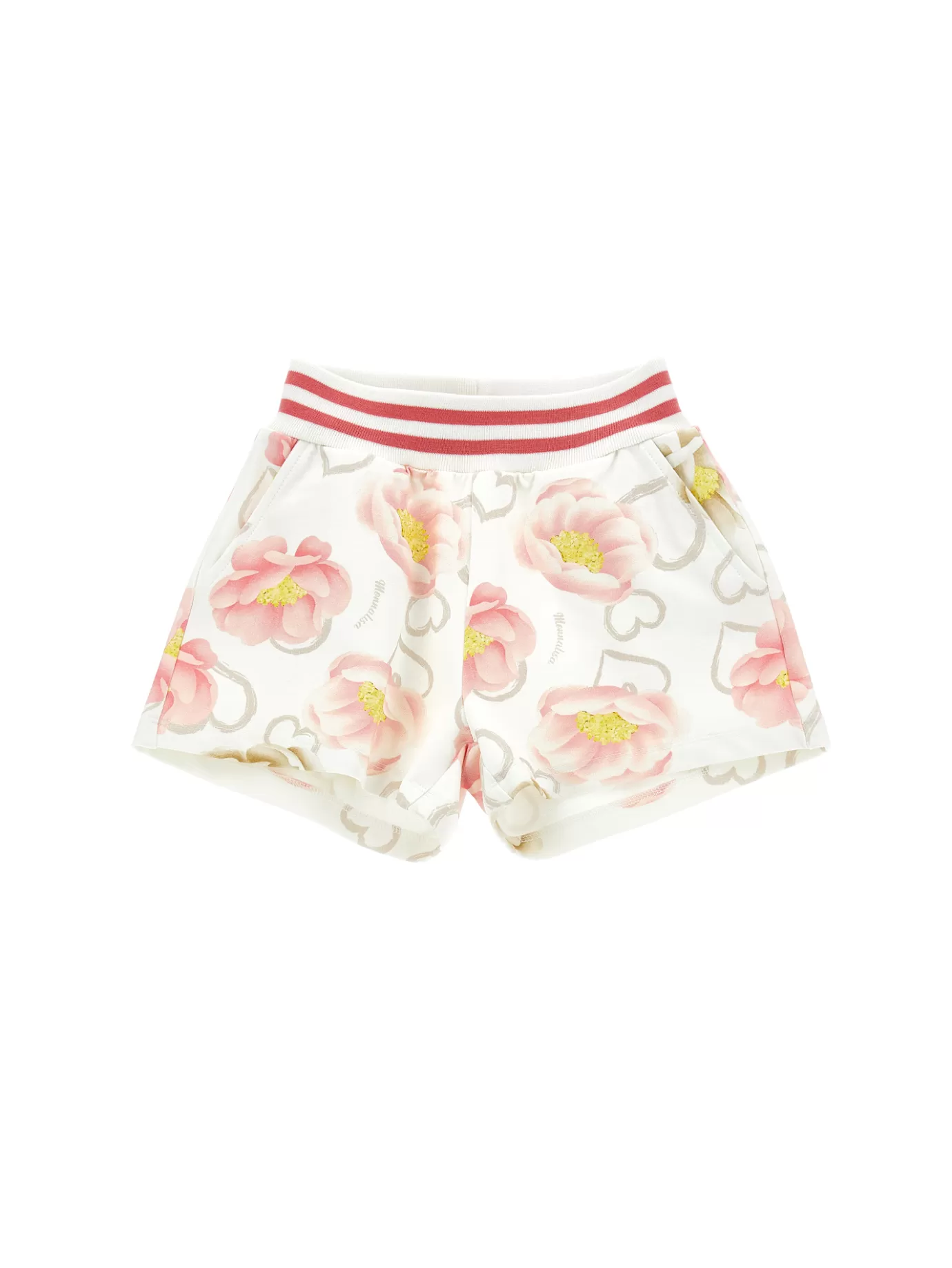 Monnalisa Anemone print fleece shorts- Leggings&pants | Leggings&pants