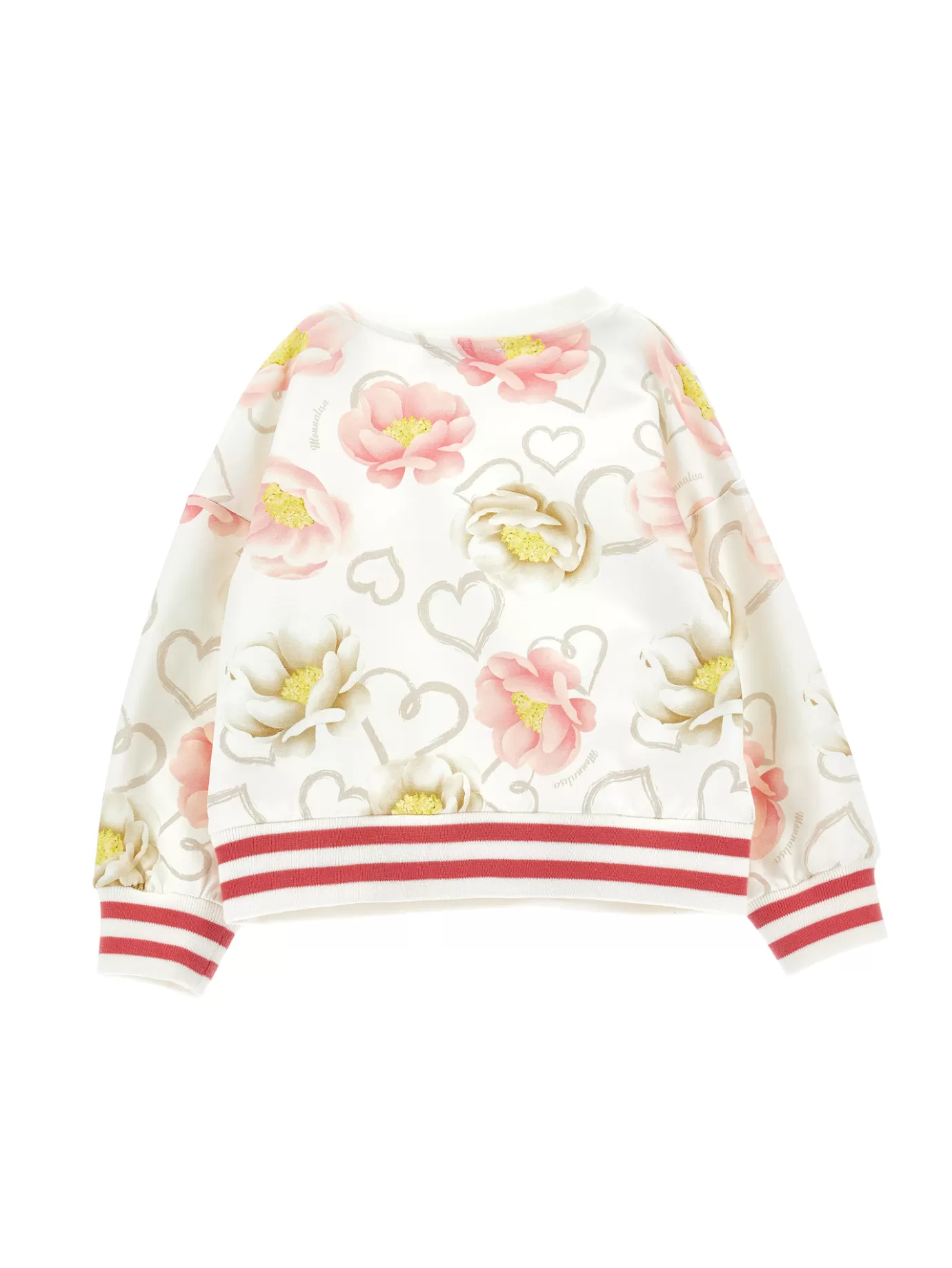 Monnalisa Anemone print sweatshirt- Cardigans&sweaters | Cardigans&sweaters