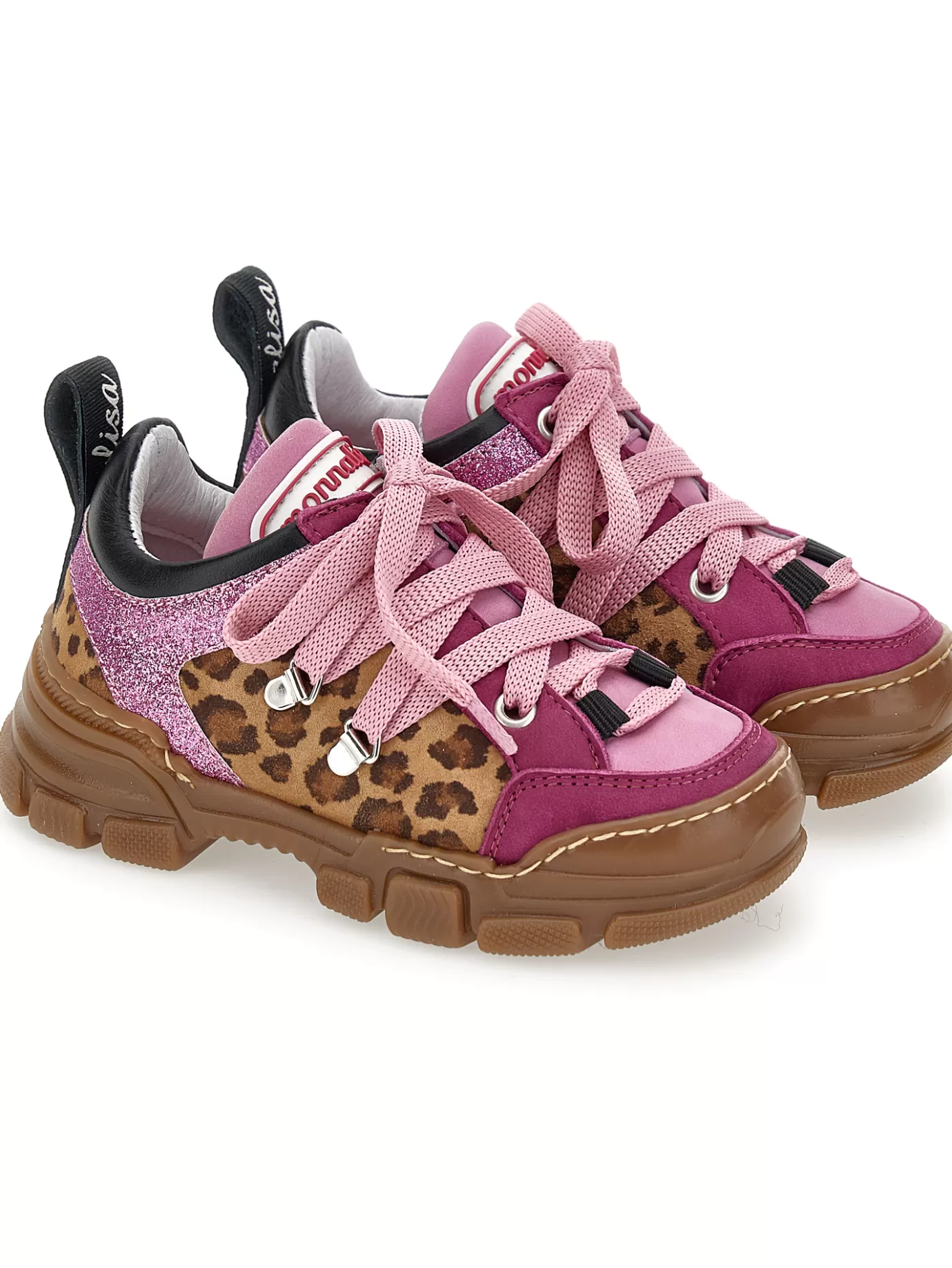 Monnalisa Animal print chunky boots- Sneakers | Sneakers