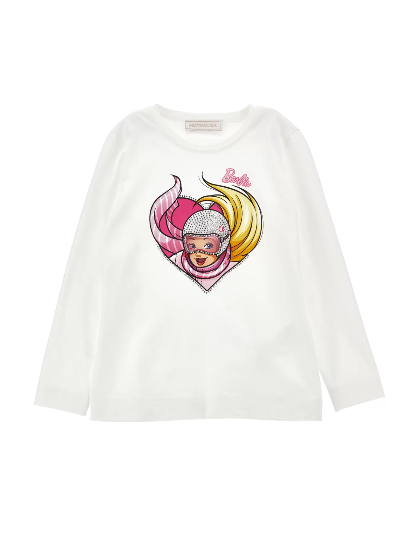 Monnalisa Barbie™ jersey t-shirt with strass- Tops, T-shirts&shirts | Clothing