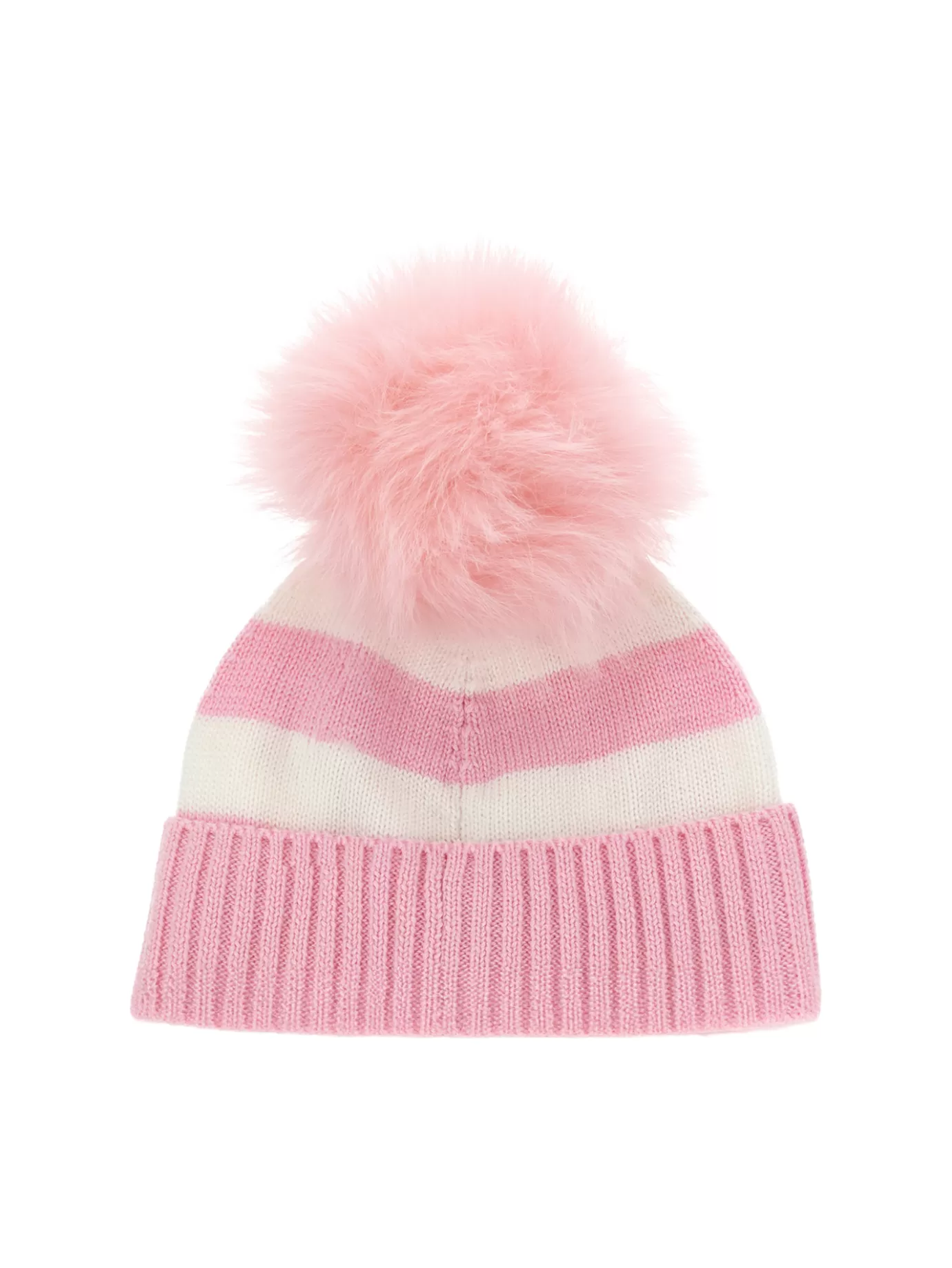 Monnalisa Barbie™ knitwear striped beanie- Hats