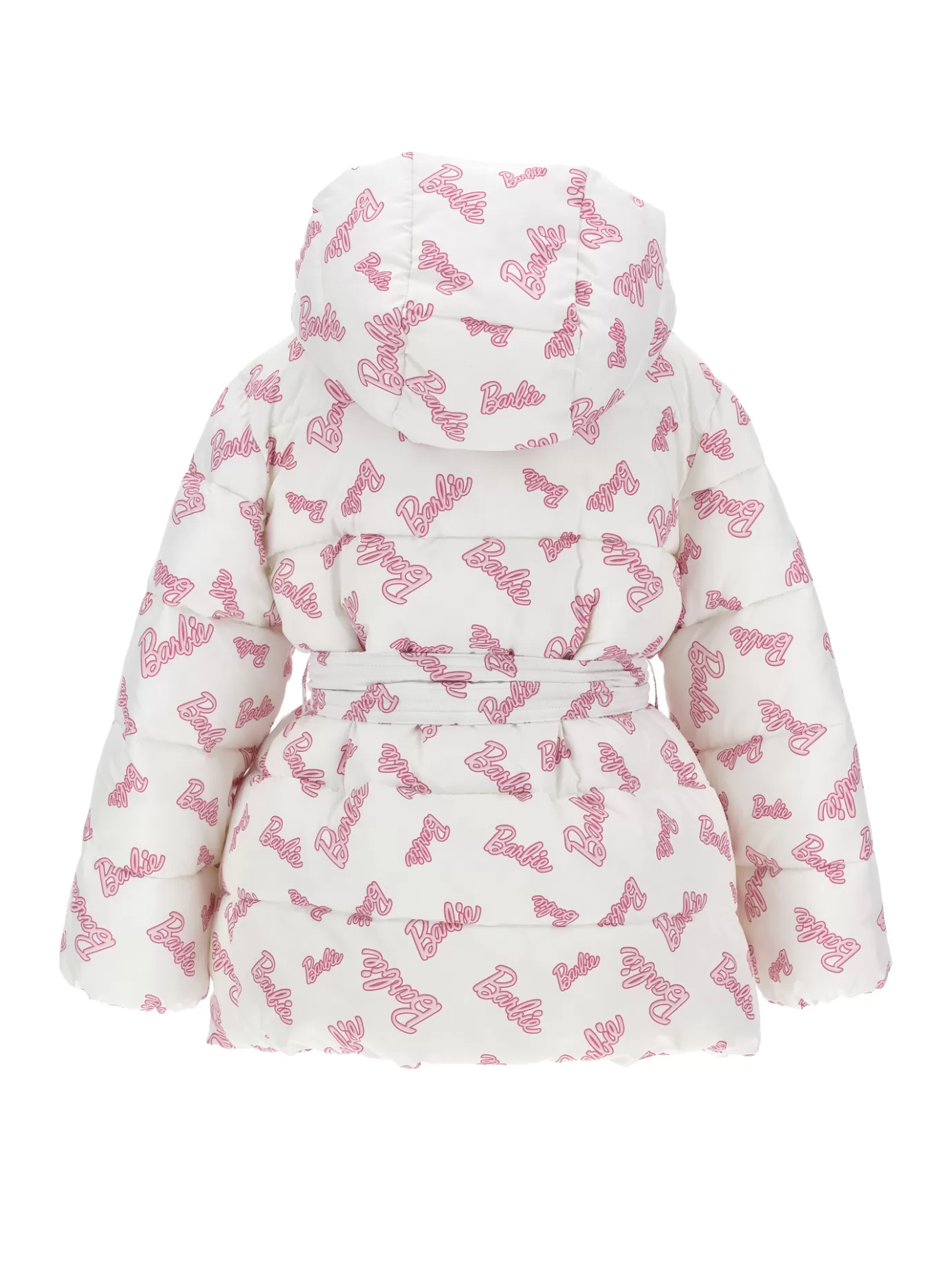 Monnalisa Barbie™ logo padded down jacket- Coats&jackets | Clothing