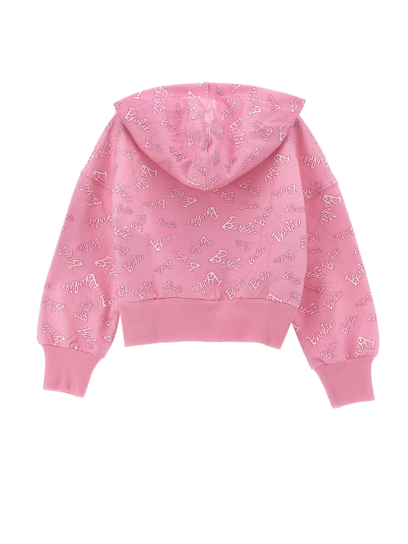 Monnalisa Barbie™ logoed hoodie sweatshirt- Cardigans&sweaters | Clothing