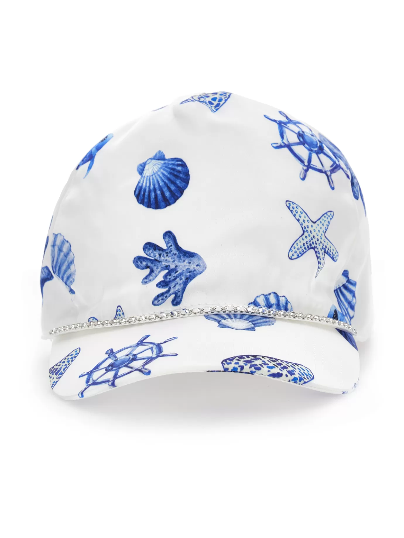 Monnalisa Baseball cap with rhinestones- Hats | Hats