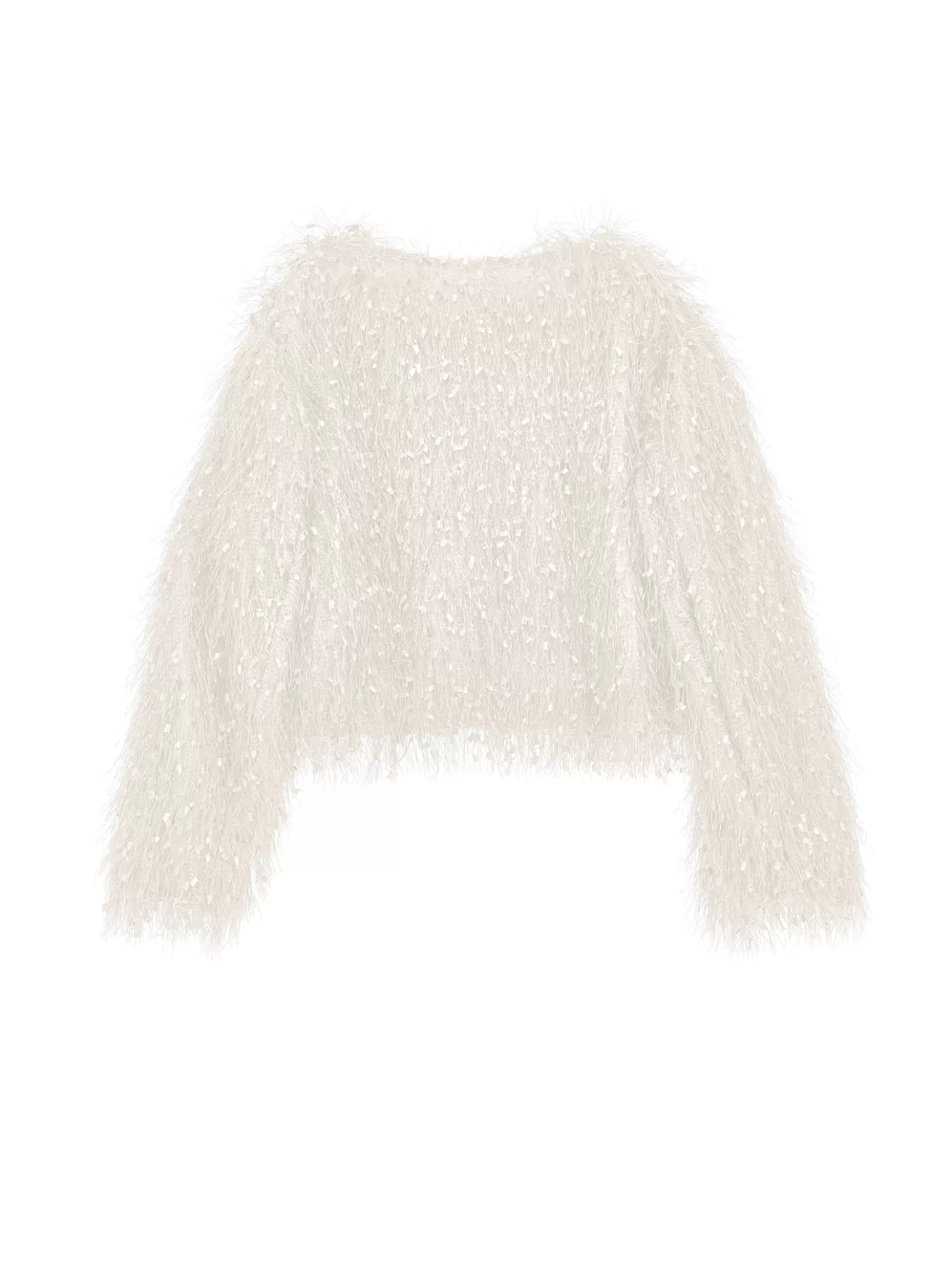 Monnalisa Bolero with fringing- Cardigans&sweaters | Clothing