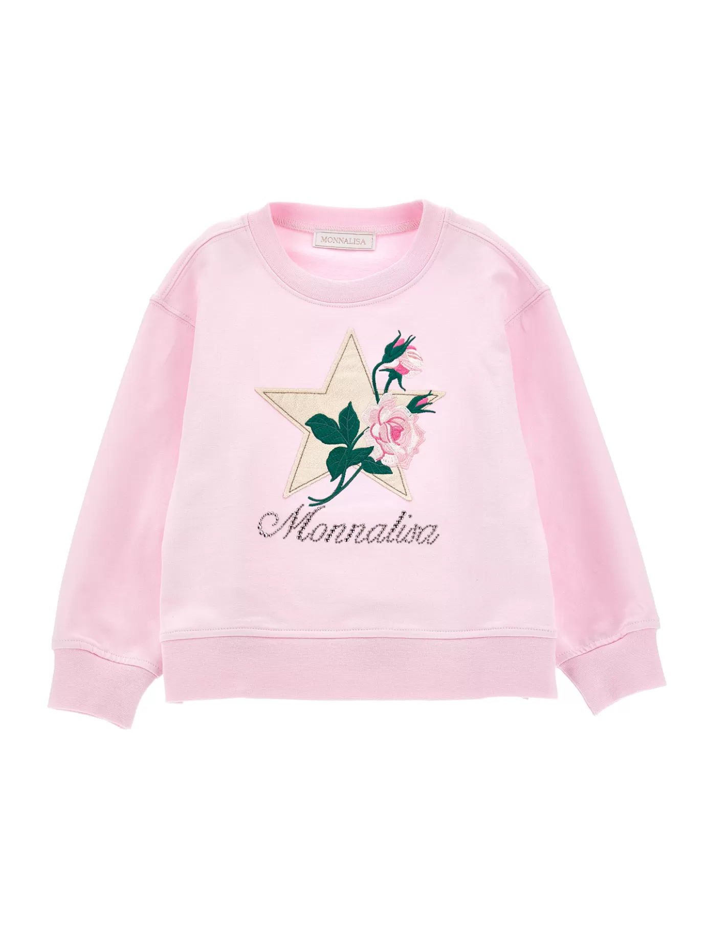 Monnalisa Butterfly print sweatshirt- Cardigans&sweaters | Cardigans&sweaters