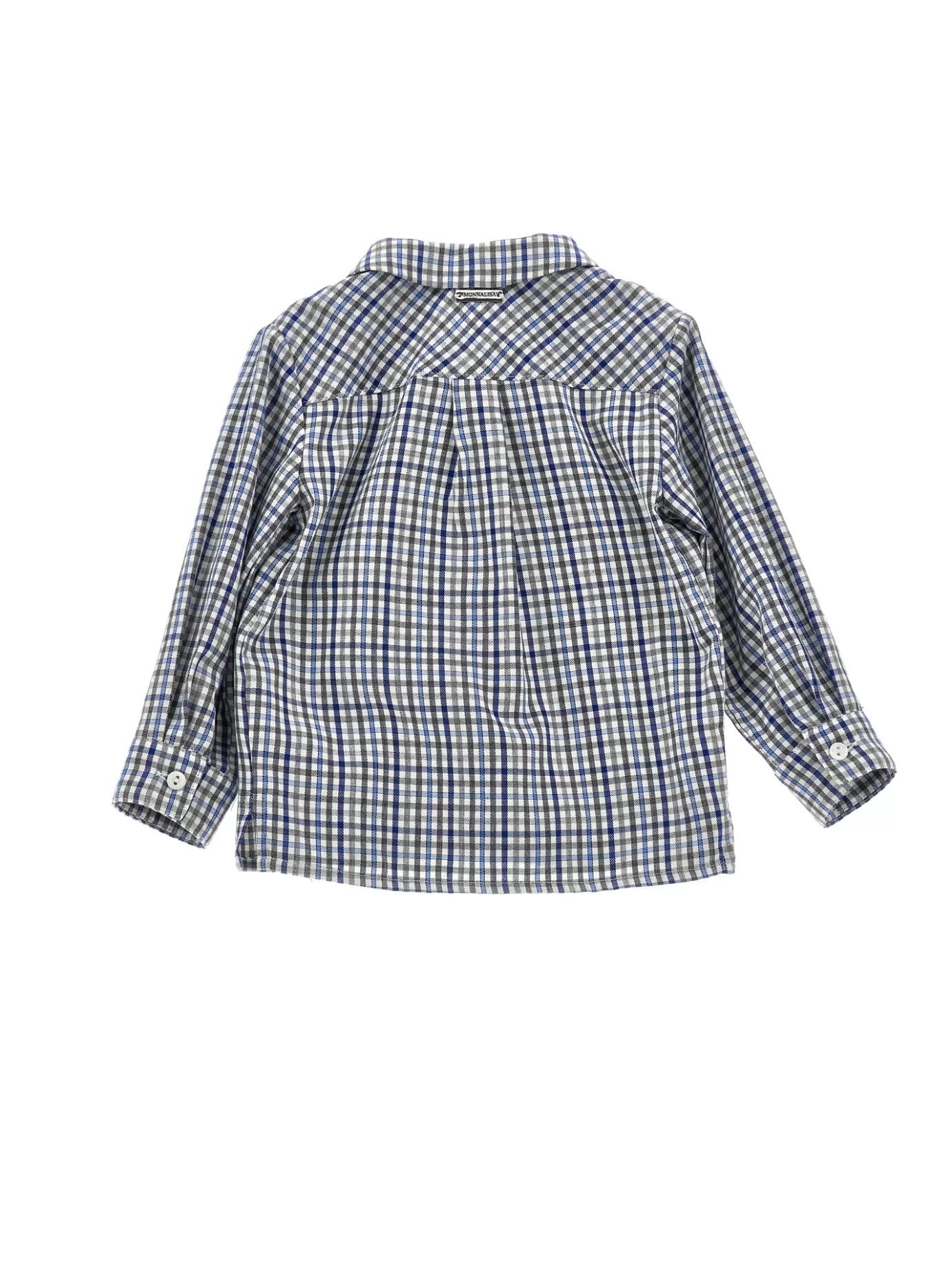 Monnalisa Check viyella shirt-BOY T-shirts&shirts | Clothing