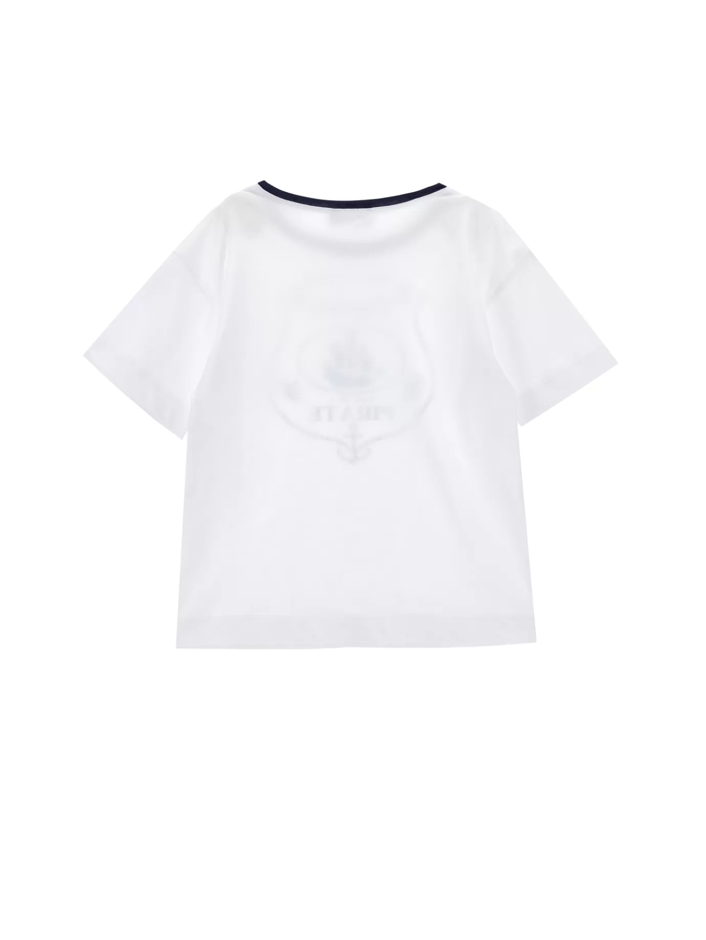 Monnalisa Coat of arms print jersey T-shirt-BOY T-shirts&shirts | T-shirts&shirts