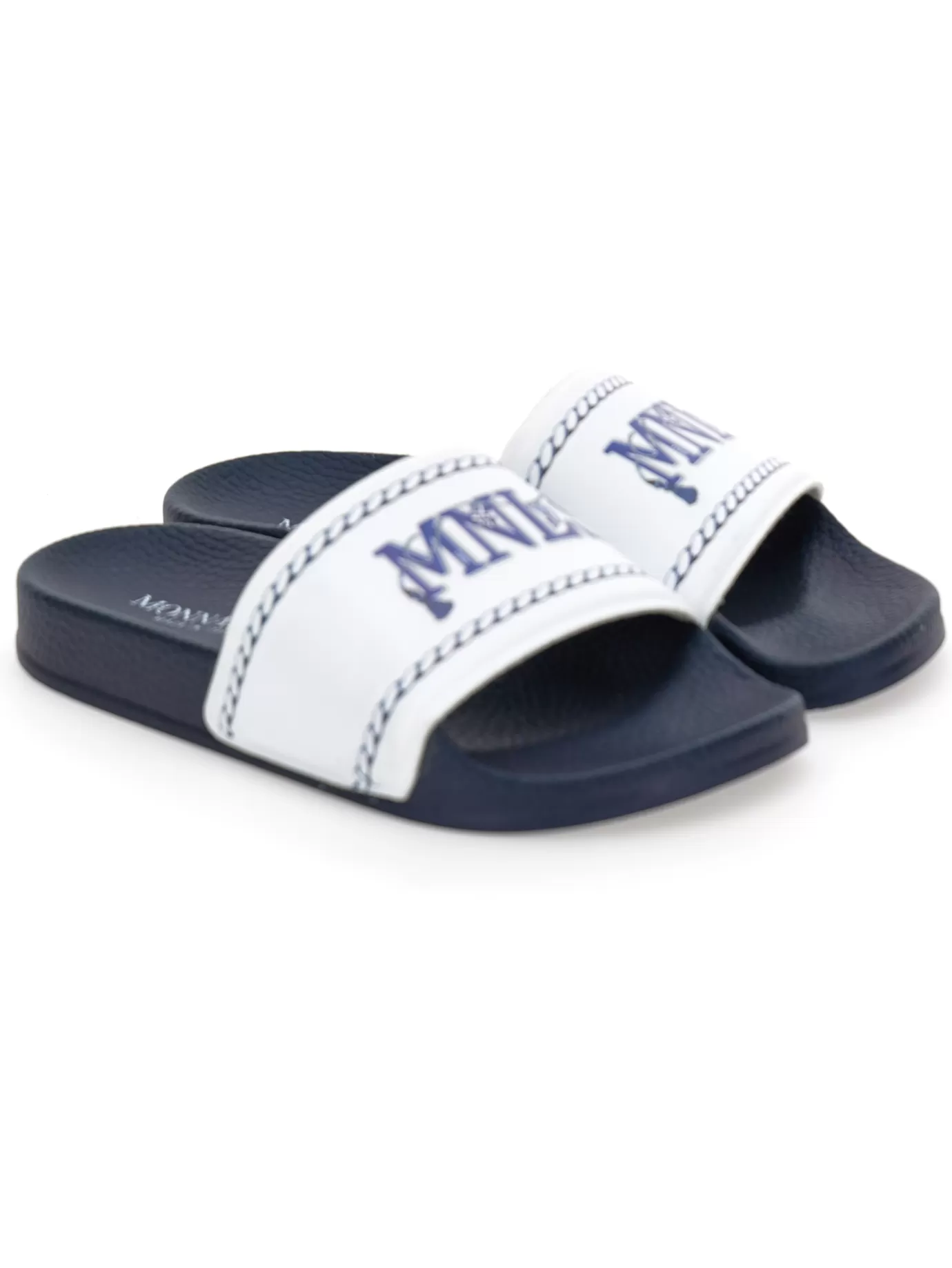 Monnalisa Coated fabric flip-flops- Slides