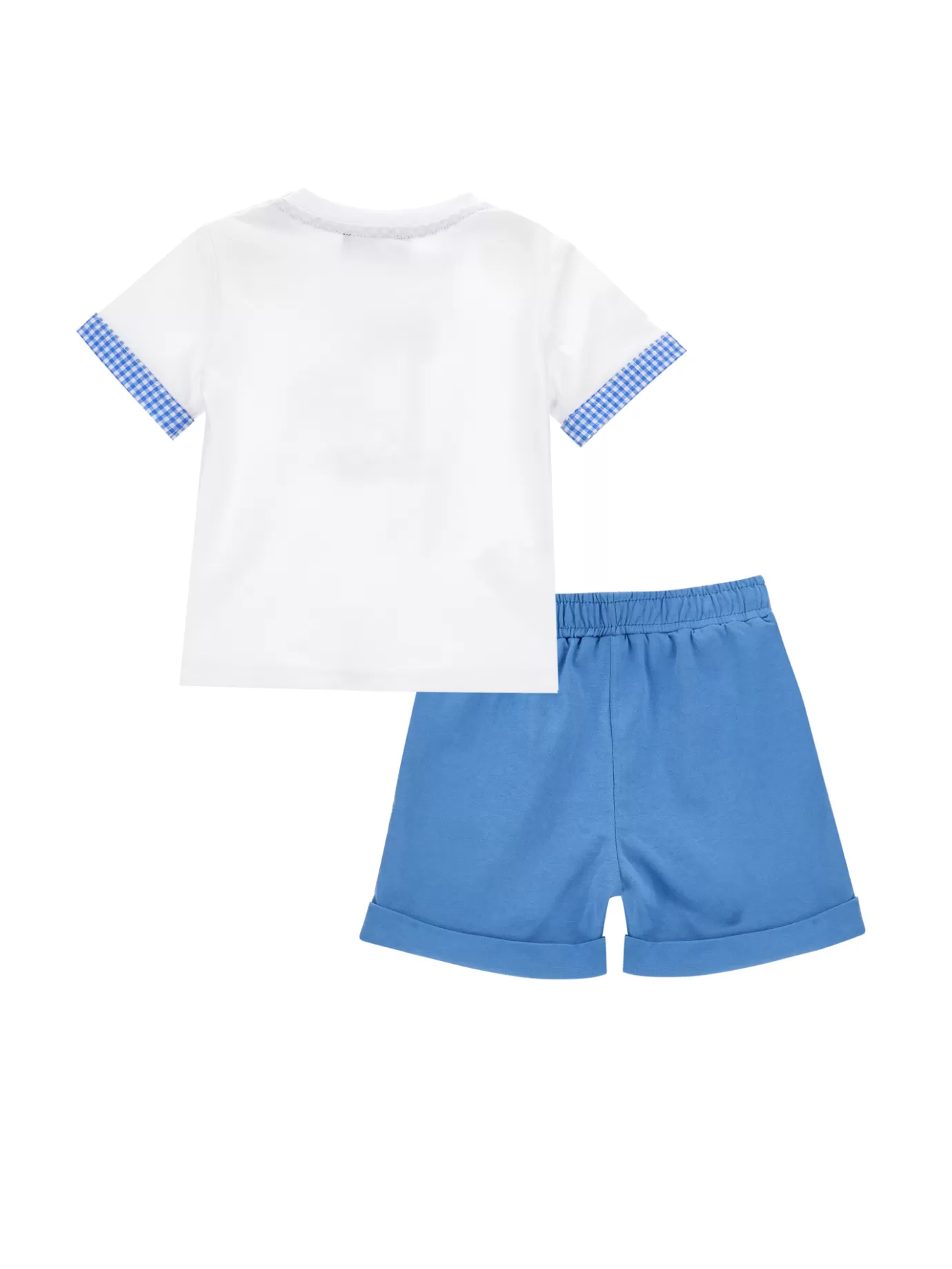 Monnalisa Cotton jersey two-piece outfit-BOY T-shirts&shirts | Pants