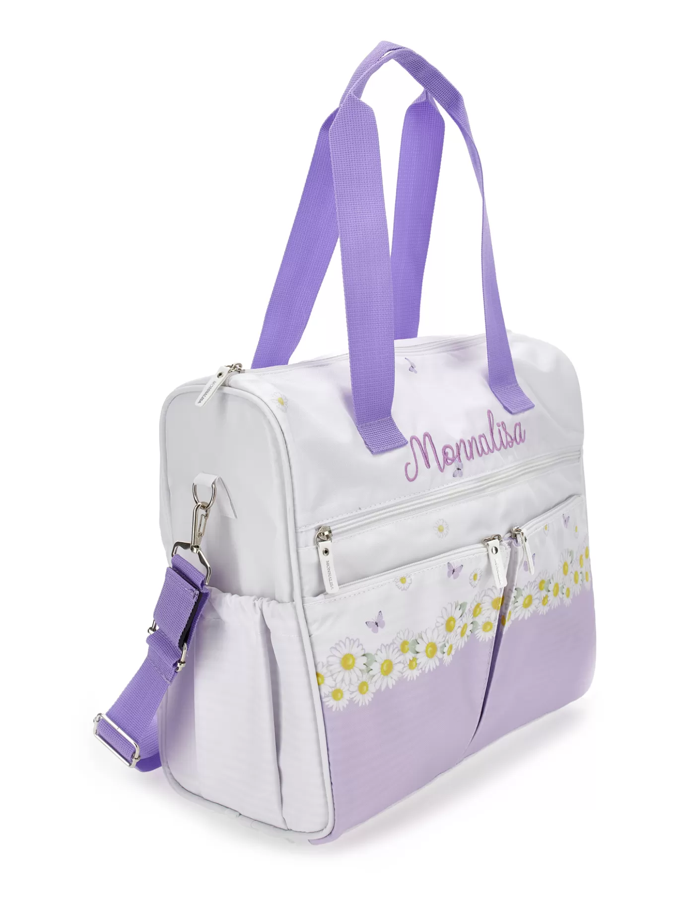 Monnalisa Daisies cloth nursery bag- Newborn