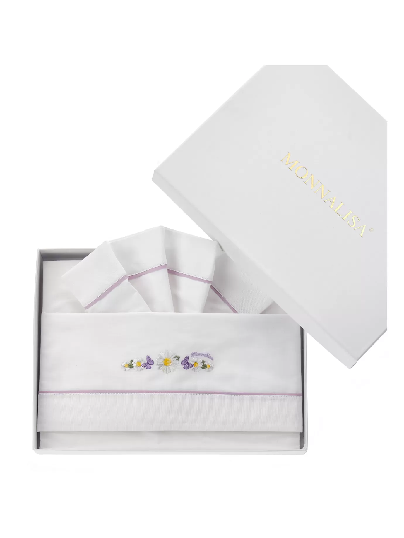 Monnalisa Daisy sheet set- Newborn