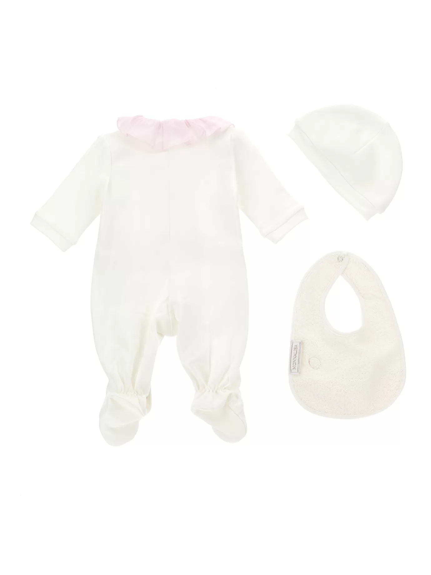 Monnalisa Daisy three-piece set- Newborn