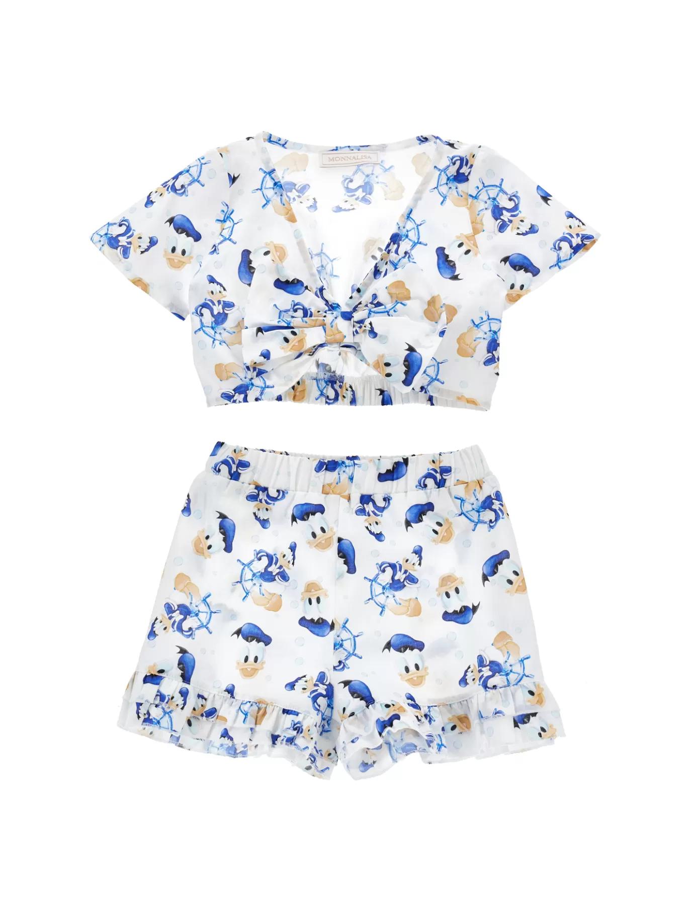 Monnalisa Donald Duck muslin beach set- Beachwear | Beachwear