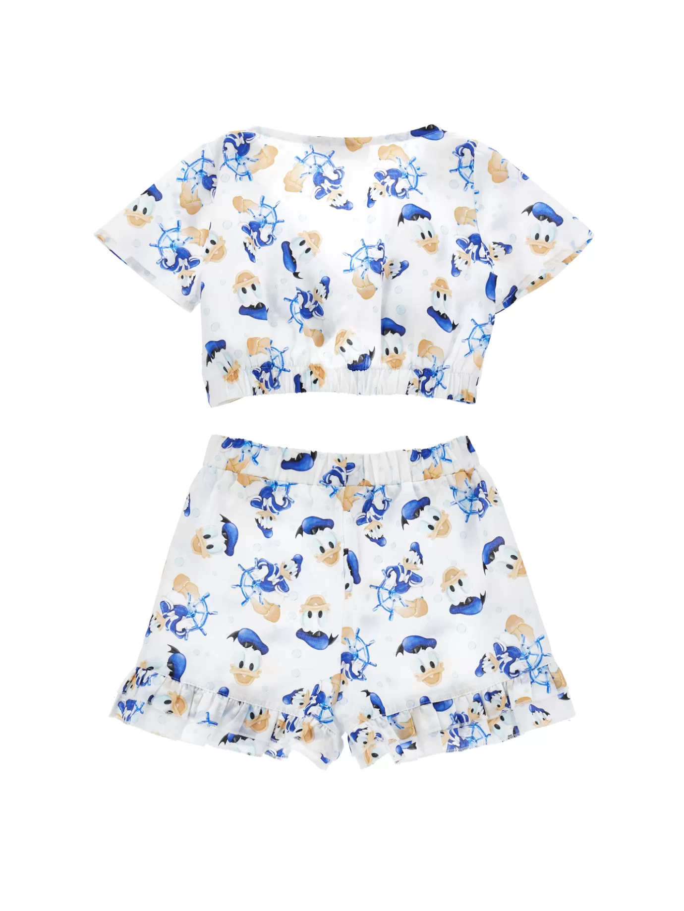 Monnalisa Donald Duck muslin beach set- Beachwear | Beachwear