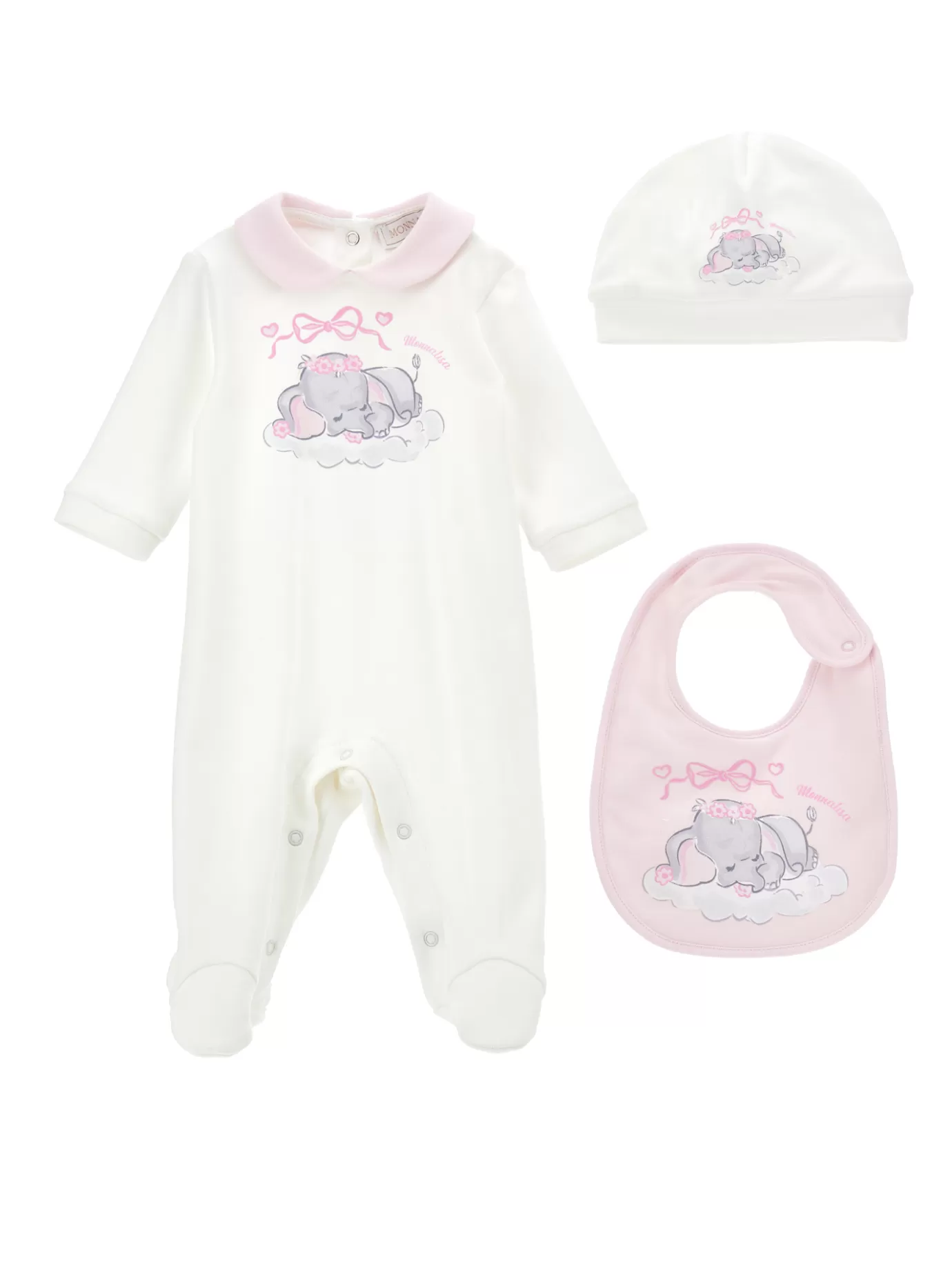 Monnalisa Dumbo 3-piece set- Newborn