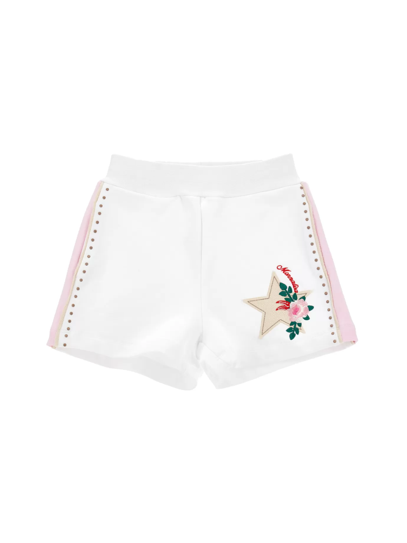 Monnalisa Fleece shorts with studs- Leggings&pants | Leggings&pants