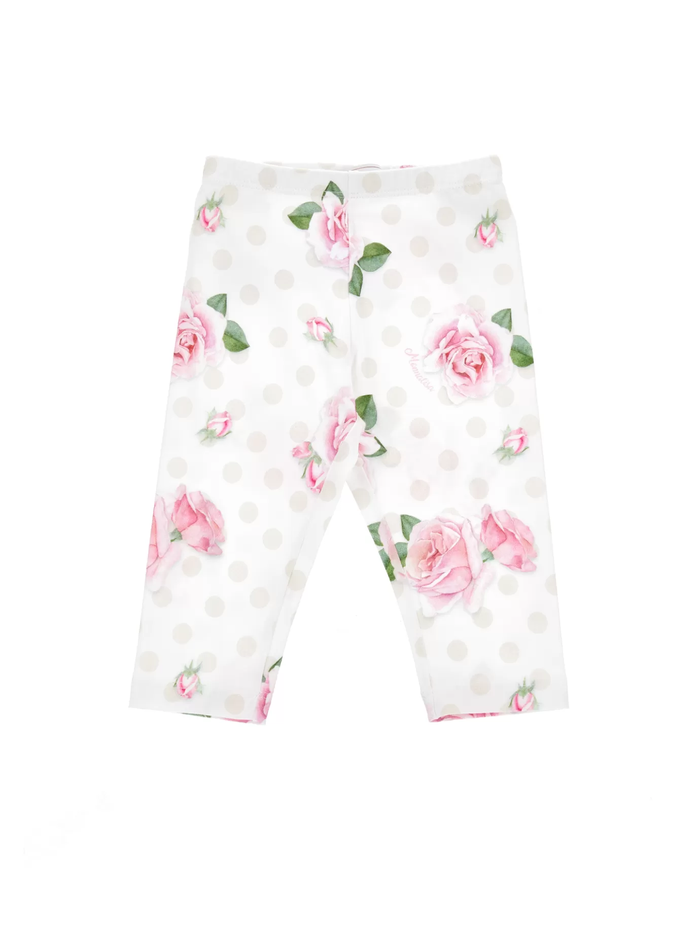 Monnalisa Floral jersey leggings- Leggings&pants | Leggings&pants