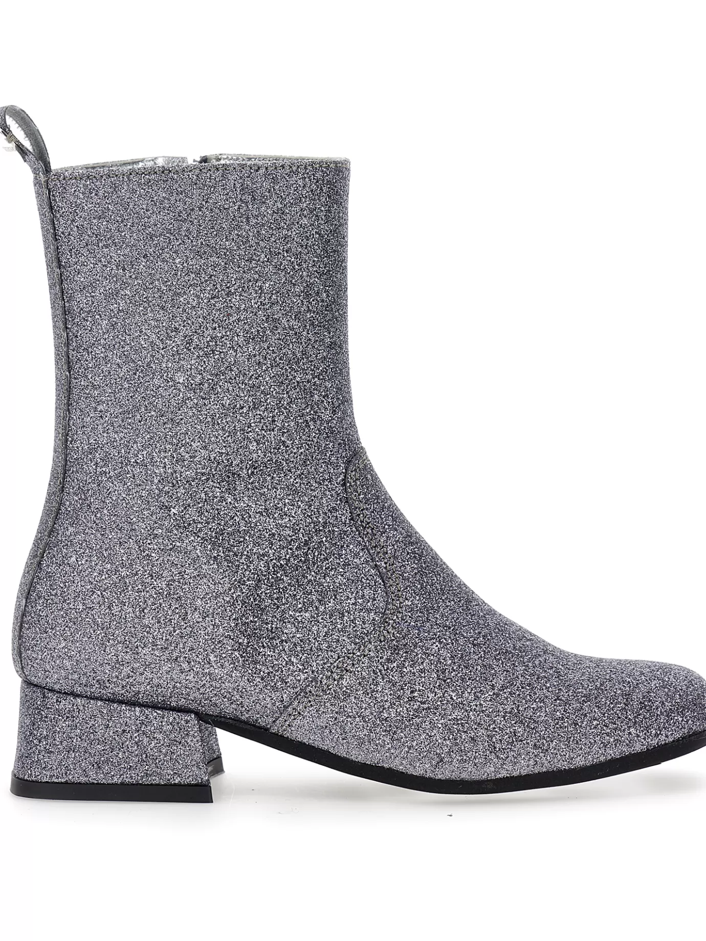 Monnalisa Glitter ankle boot- Boots&ankle Boots