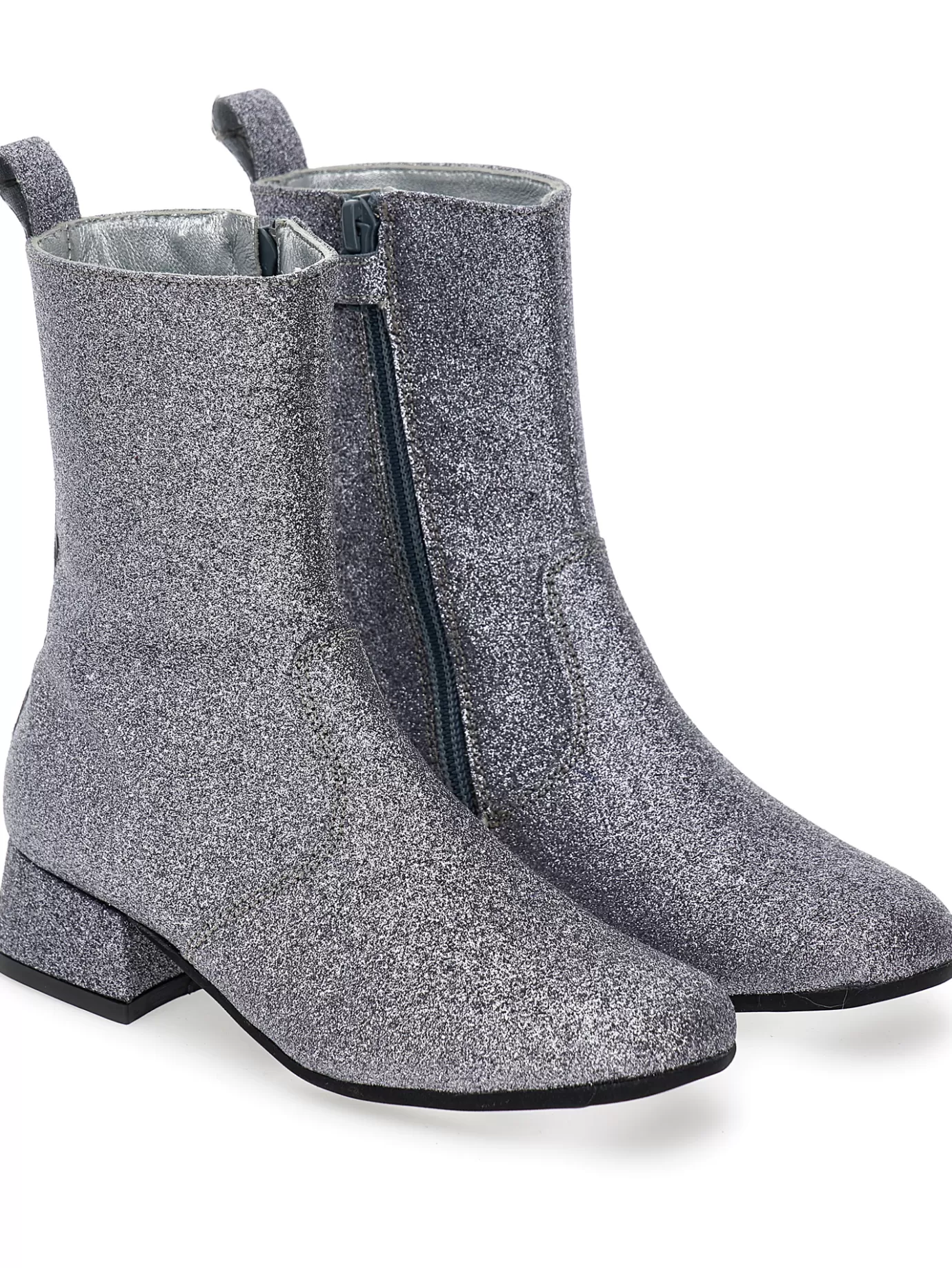 Monnalisa Glitter ankle boot- Boots&ankle Boots