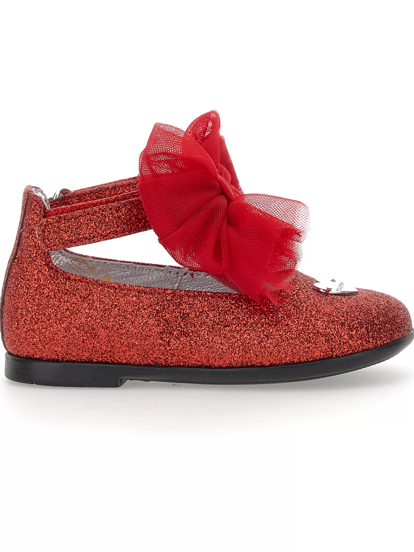 Monnalisa Glitter ballet flats with bows- Ballerinas | Ballerinas