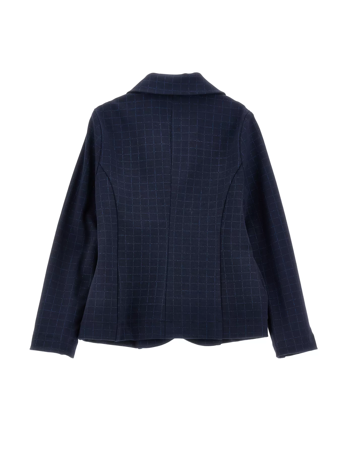 Monnalisa Glitter check Milano stitch jacket- Coats&jackets | Clothing