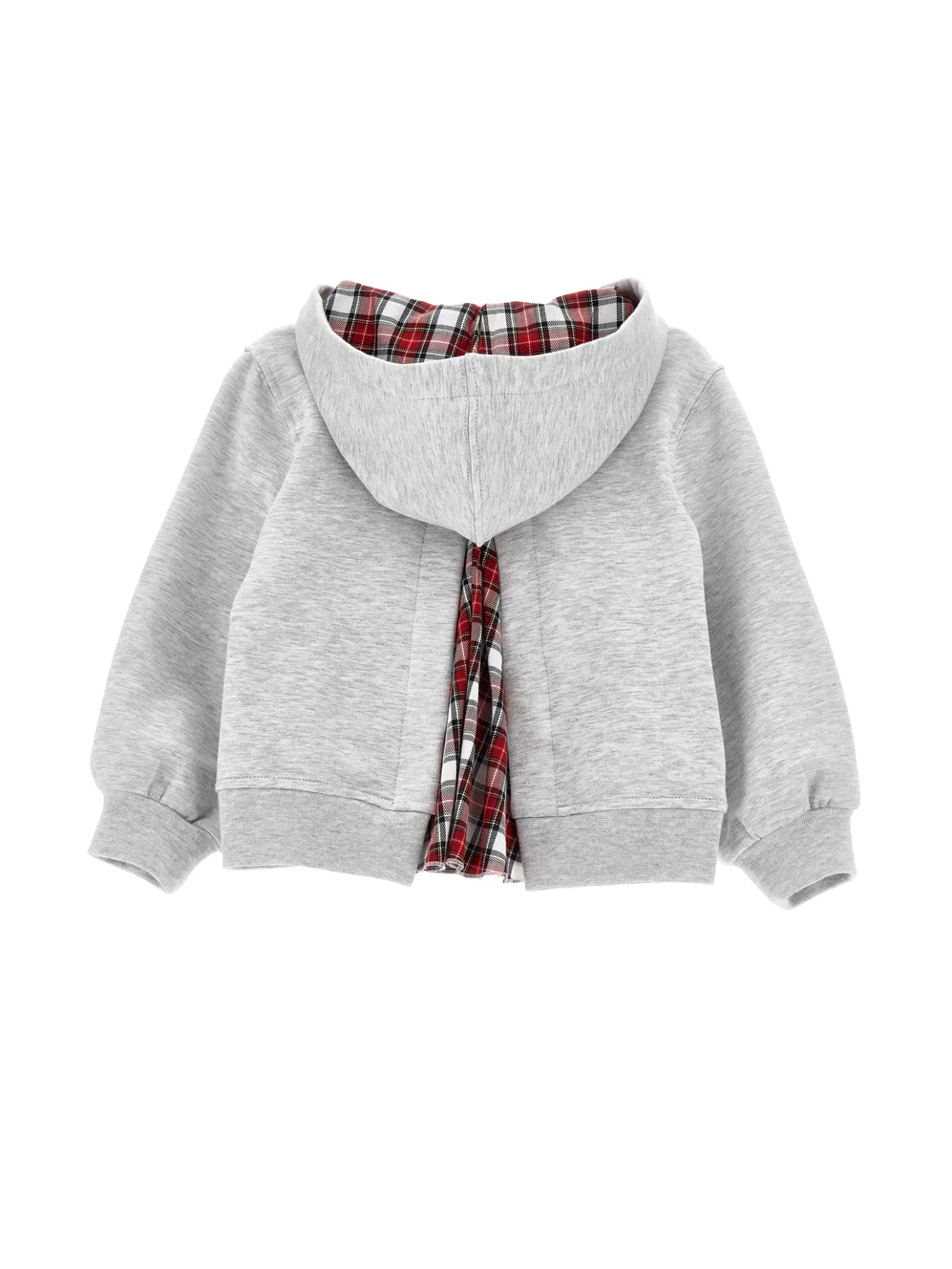 Monnalisa Heart zip-up sweatshirt- Cardigans&sweaters | Clothing