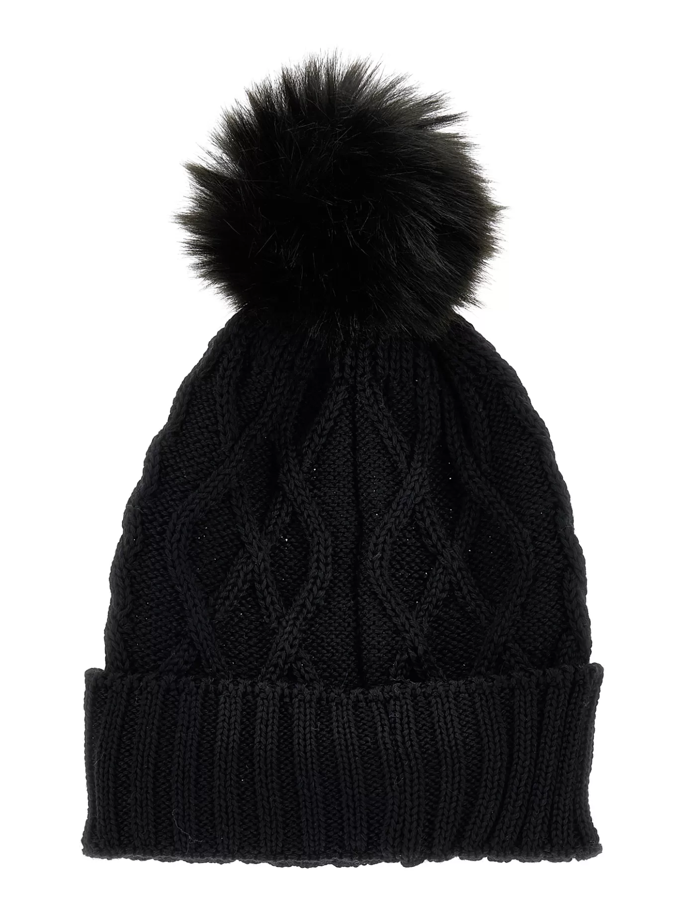 Monnalisa Jacquard wool hat- Hats | Hats