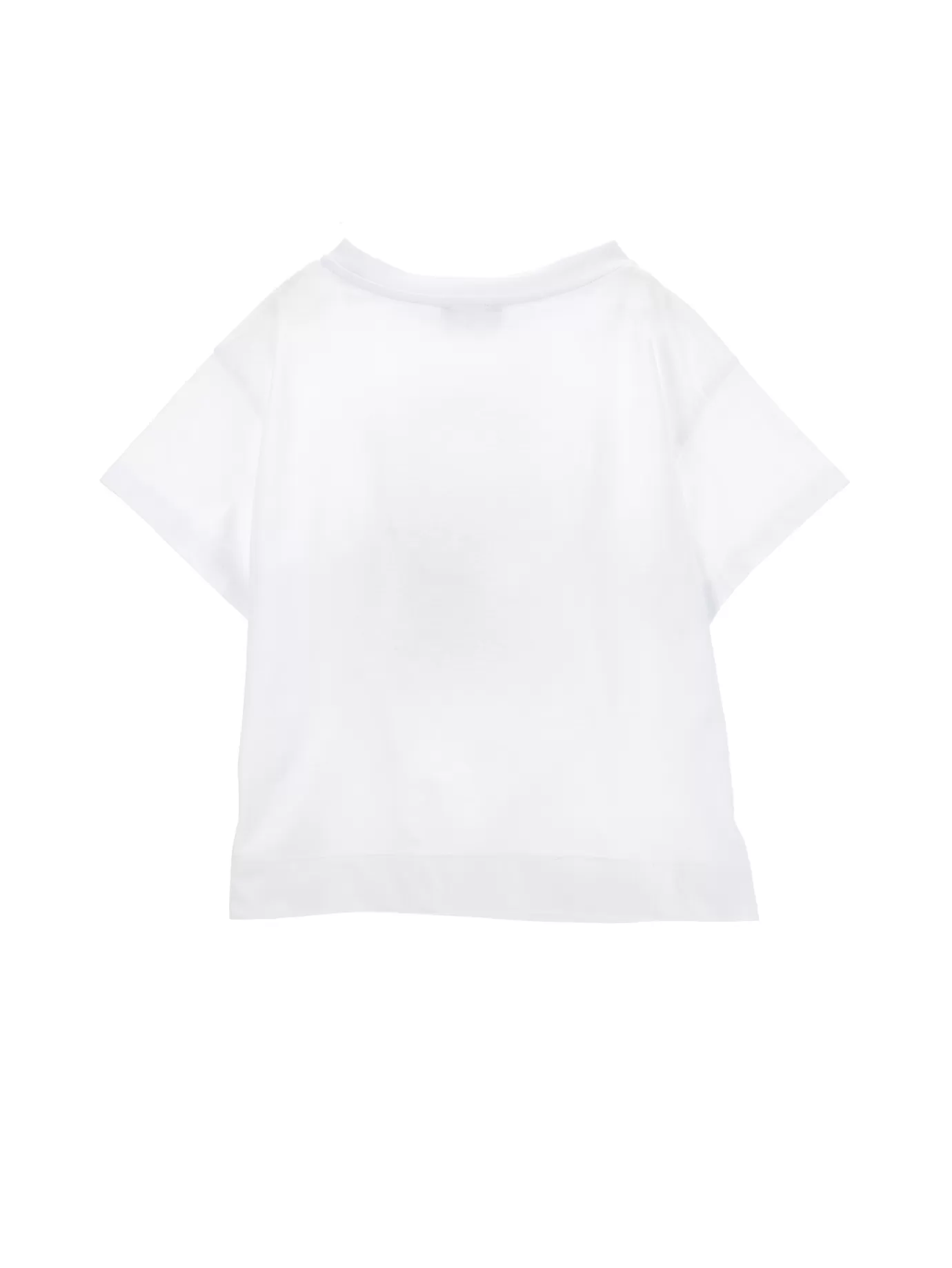 Monnalisa Jersey T-shirt with rhinestones- Tops, T-shirts&shirts | Tops, T-shirts&shirts