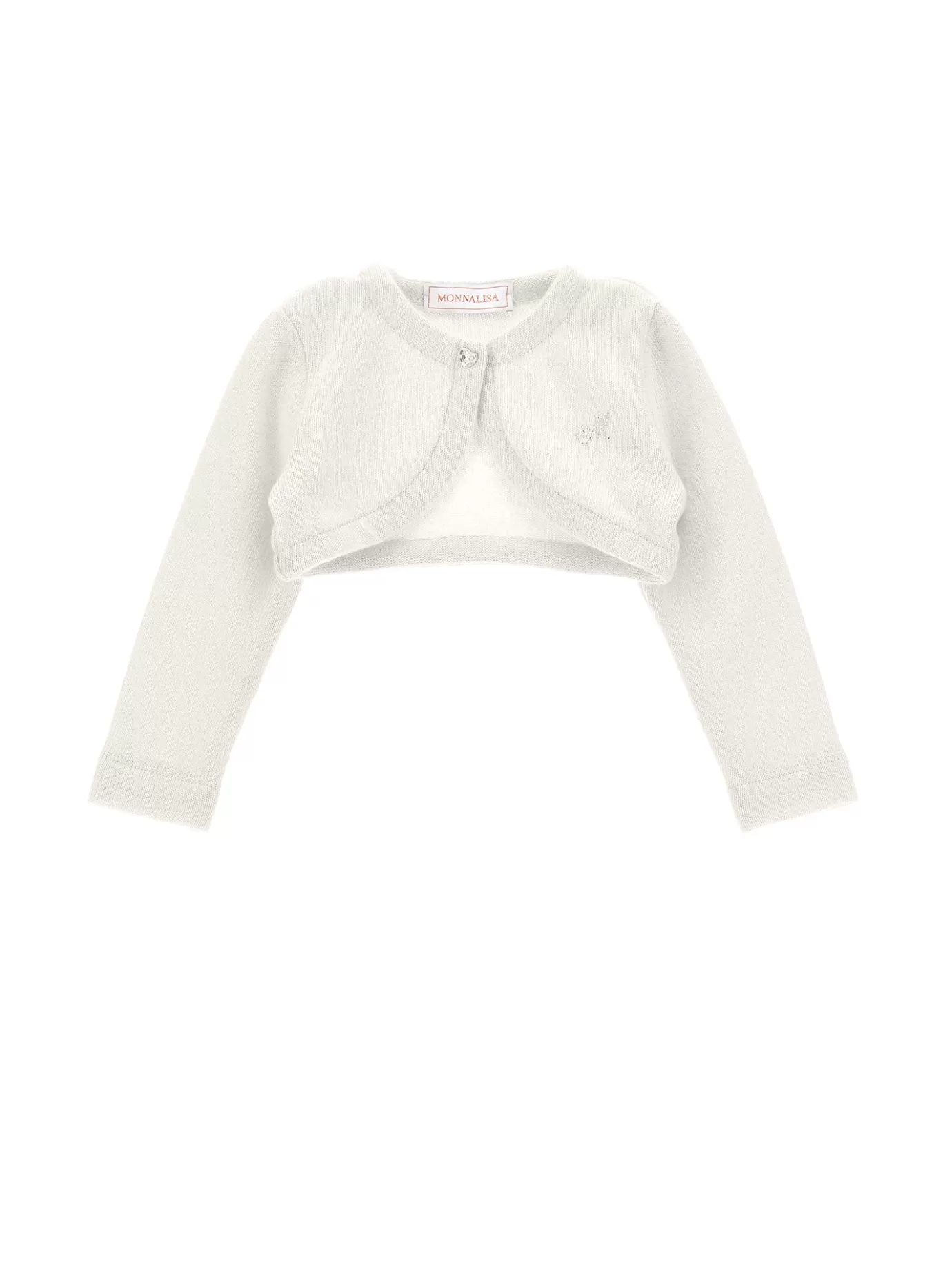 Monnalisa Merino lurex wraparound cardigan- Cardigans&sweaters | Cardigans&sweaters