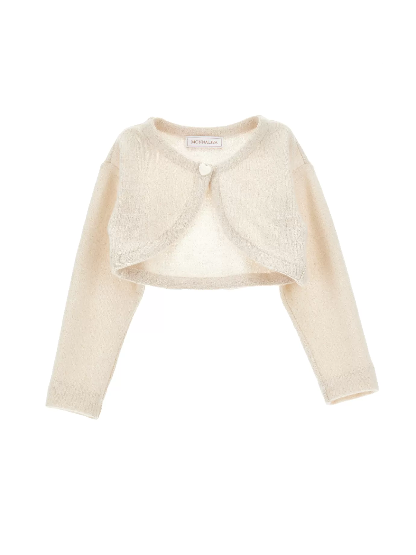 Monnalisa Merino lurex wraparound cardigan- Cardigans&sweaters | Cardigans&sweaters