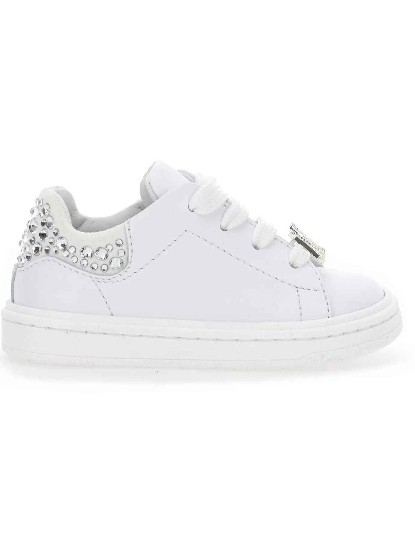 Monnalisa Nappa trainers with crystals- Sneakers | Shoes