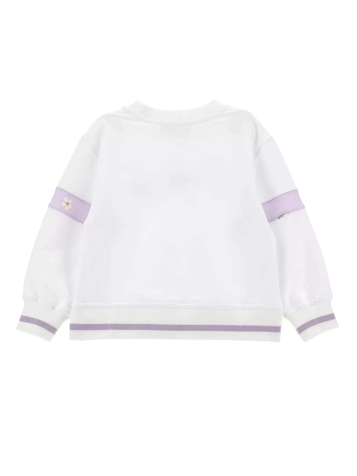 Monnalisa Open sweatshirt with rhinestone logo- Cardigans&sweaters | Cardigans&sweaters