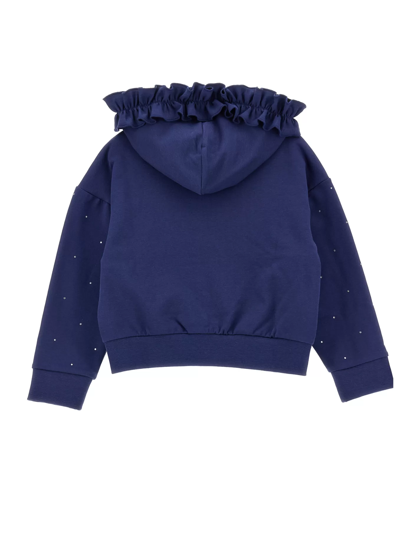 Monnalisa Open sweatshirt with rhinestones- Cardigans&sweaters | Cardigans&sweaters