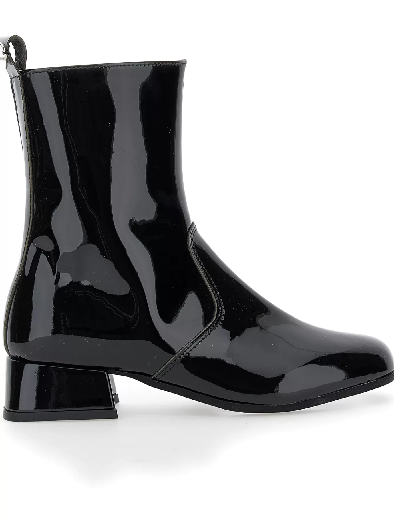 Monnalisa Patent leather ankle boots with heel- Boots&ankle Boots | Boots&ankle Boots