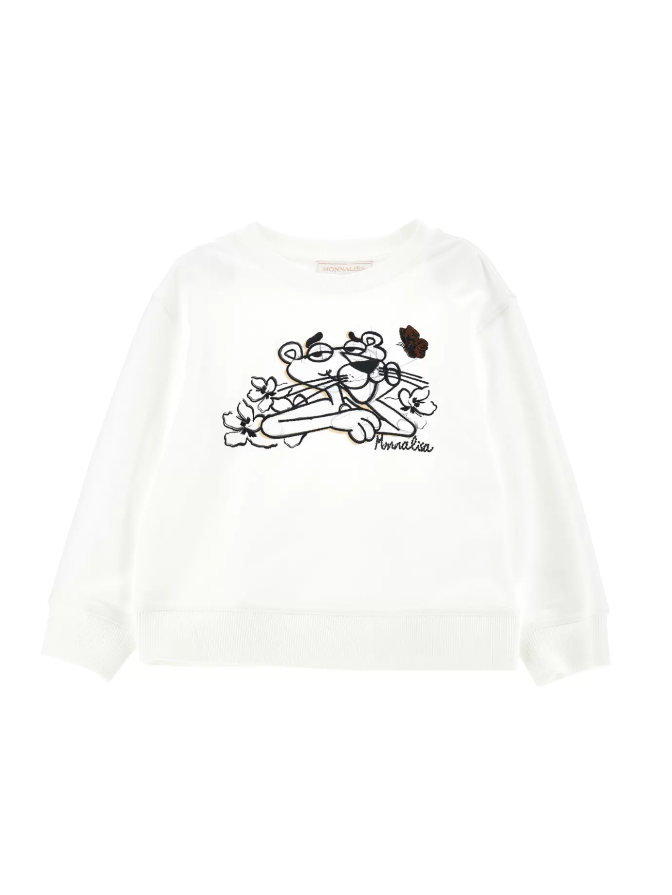 Monnalisa Pink Panther sweatshirt- Cardigans&sweaters | Cardigans&sweaters