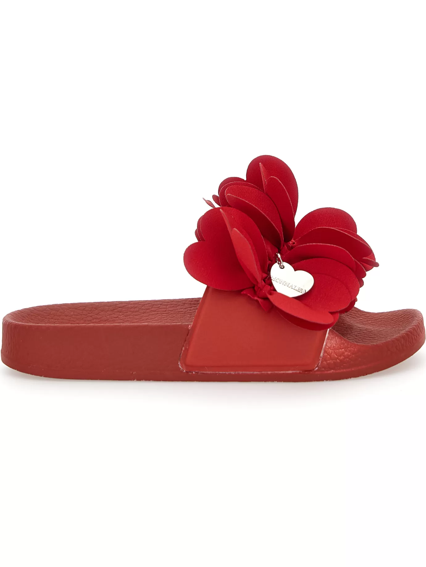 Monnalisa PVC sandals with petals- Slides | Slides