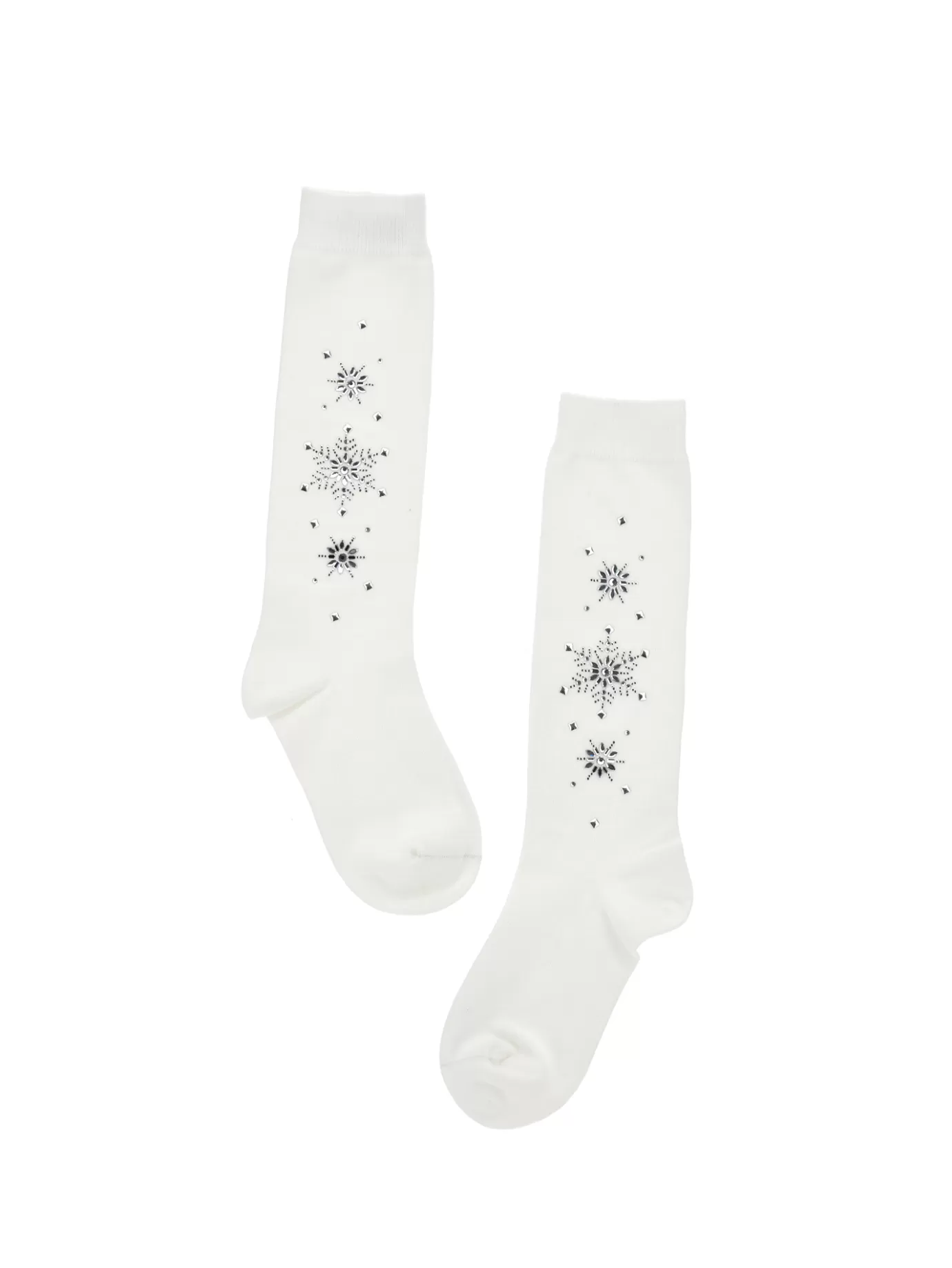 Monnalisa Rhinestone wool blend socks- Socks&tights