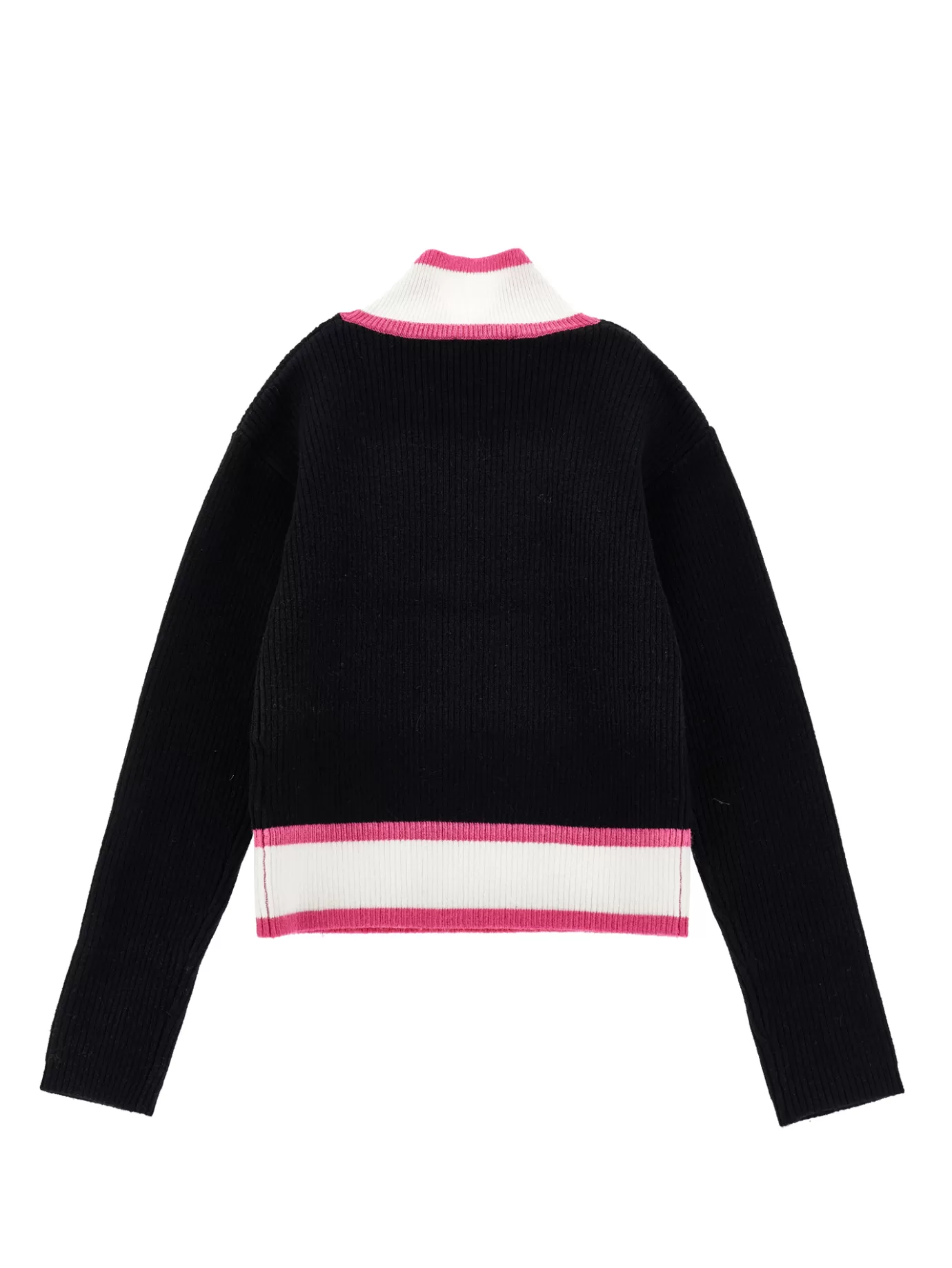 Monnalisa Ribbed mini sweater- Cardigans&sweaters | Clothing