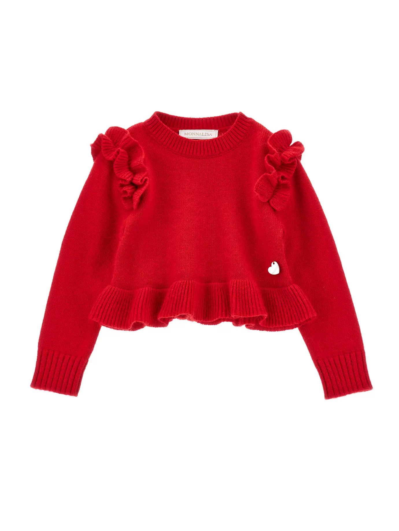 Monnalisa Soft knitted sweater- Cardigans&sweaters | Clothing