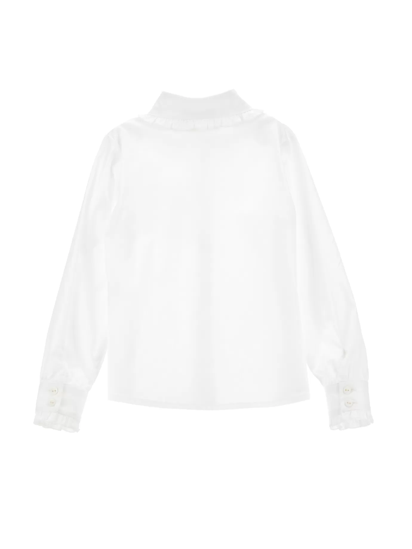 Monnalisa Stretch shirt with bow- Tops, T-shirts&shirts | Clothing