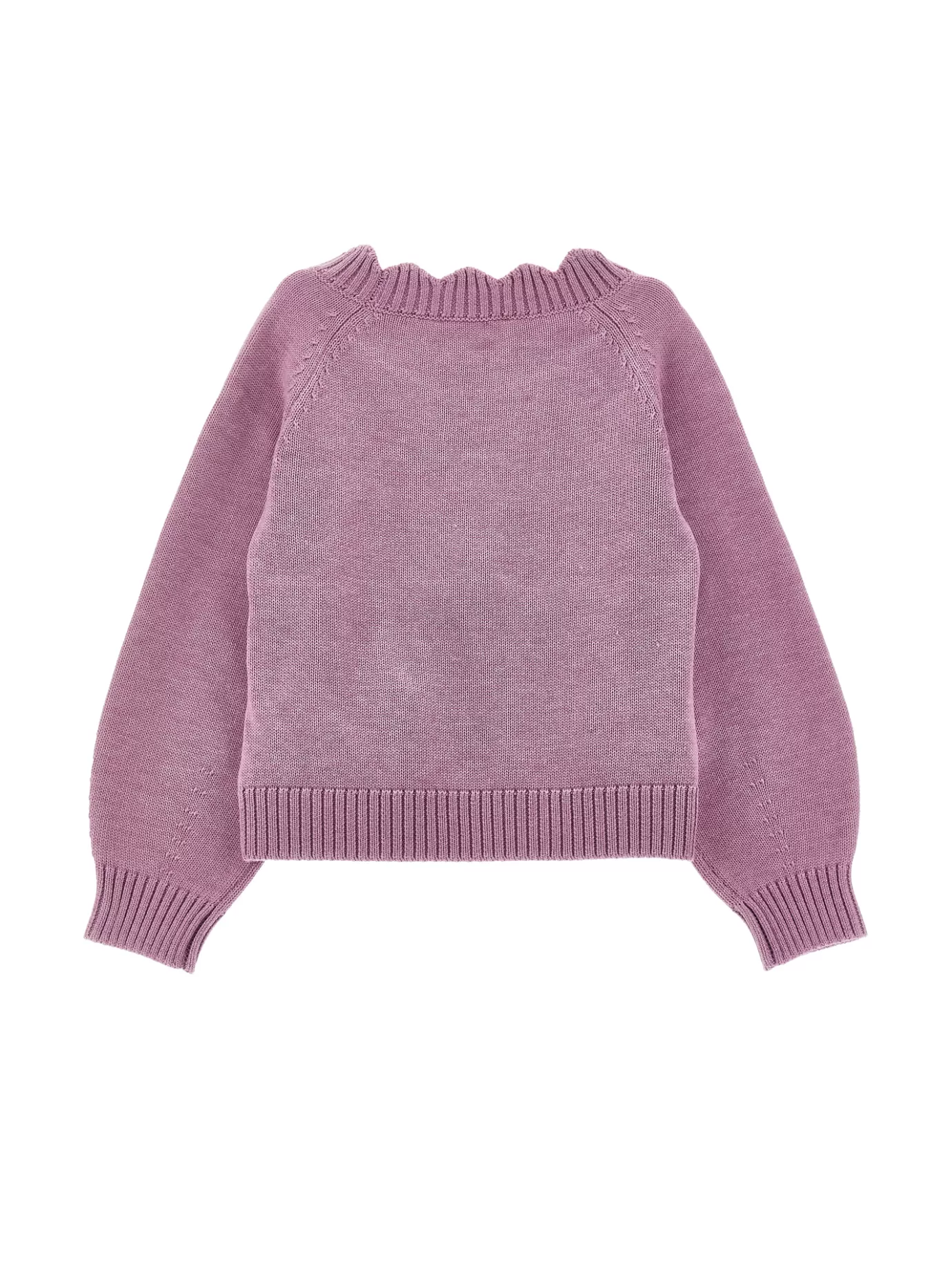 Monnalisa Sweater with tulle tulips- Cardigans&sweaters | Clothing