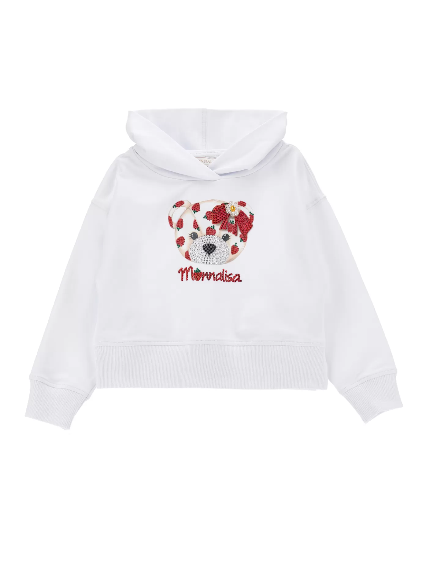 Monnalisa Teddy bear hoodie- Cardigans&sweaters | Cardigans&sweaters