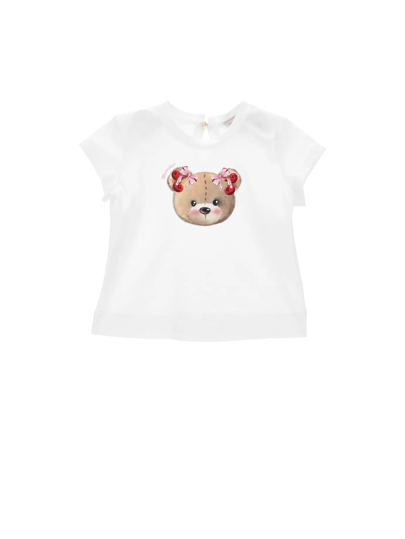 Monnalisa Teddy print jersey T-shirt- Tops, T-shirts&shirts | Clothing