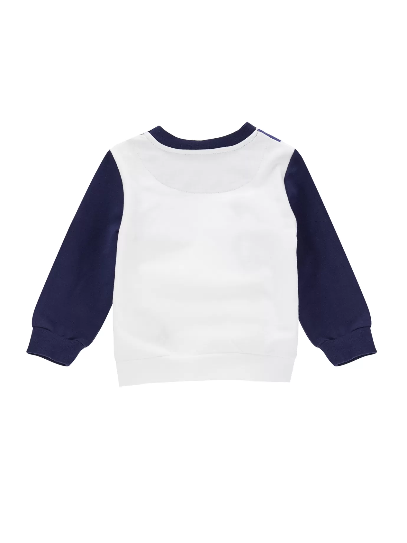 Monnalisa Two-tone cotton Huey, Duey & Luey sweatshirt-BOY Cardigans&sweaters | Clothing