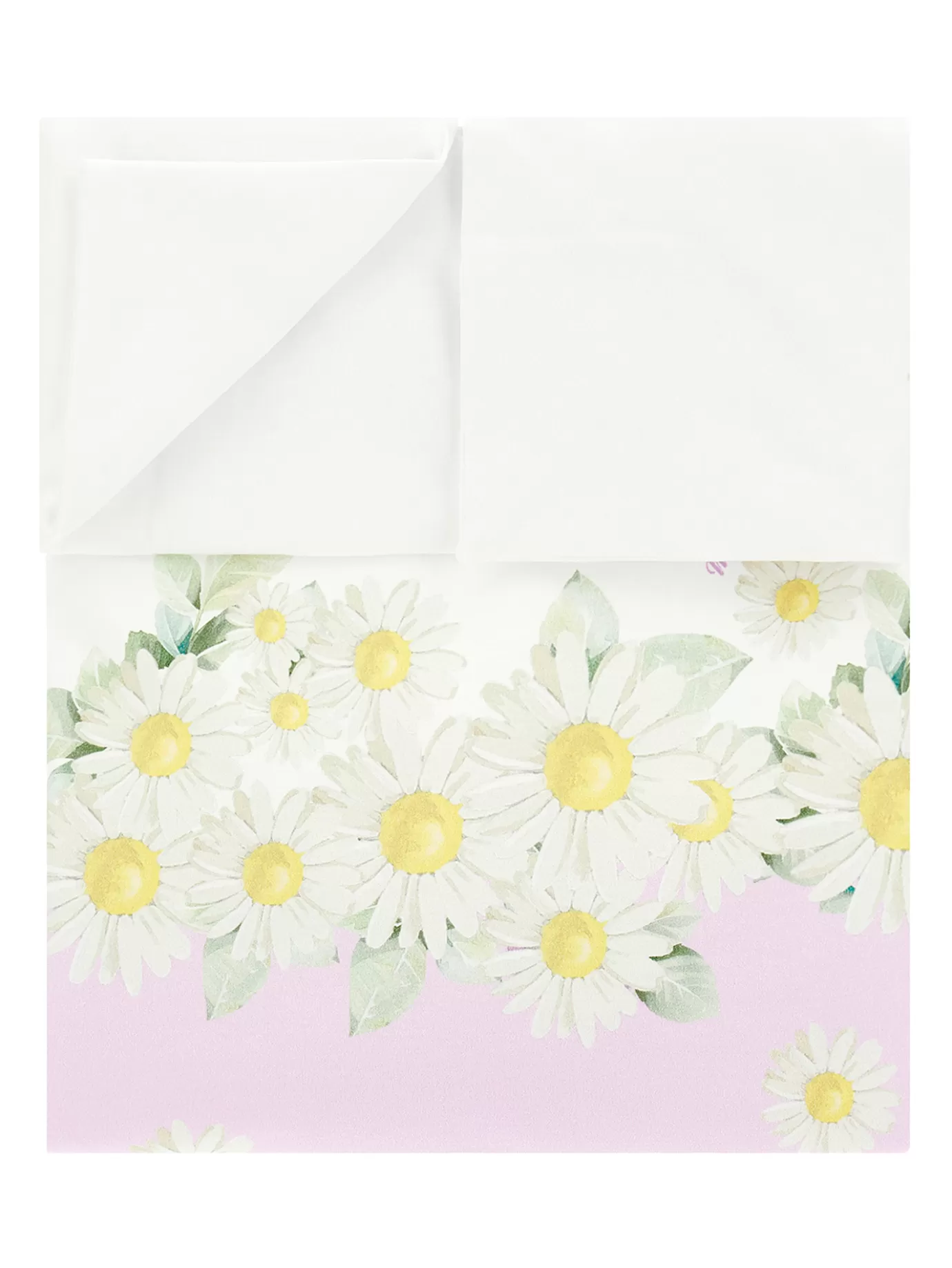 Monnalisa Two-tone daisy print blanket- Newborn