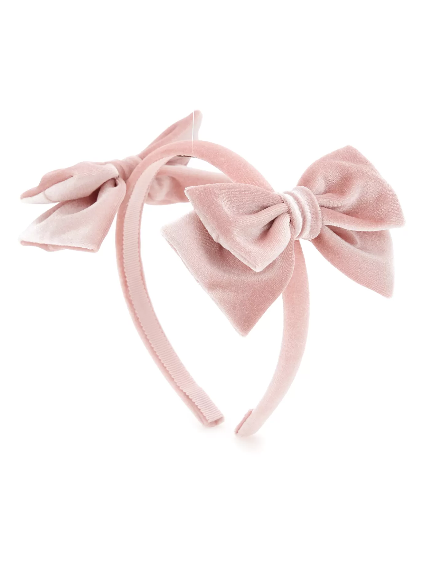 Monnalisa Velvet headband with bows- Hair Accessories | Hair Accessories