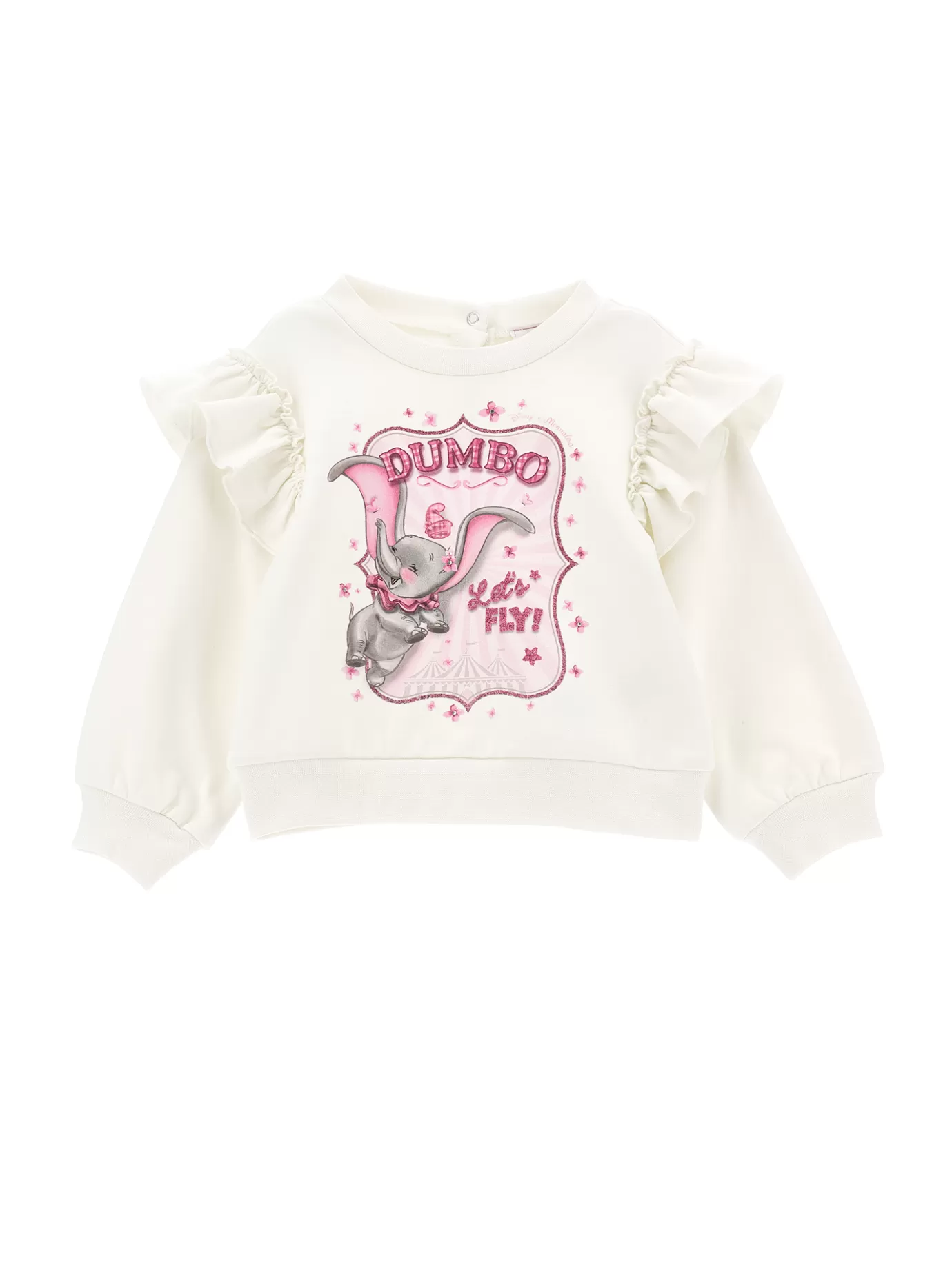 Monnalisa Whimsical sweatshirt with Dumbo- Cardigans&sweaters | Clothing