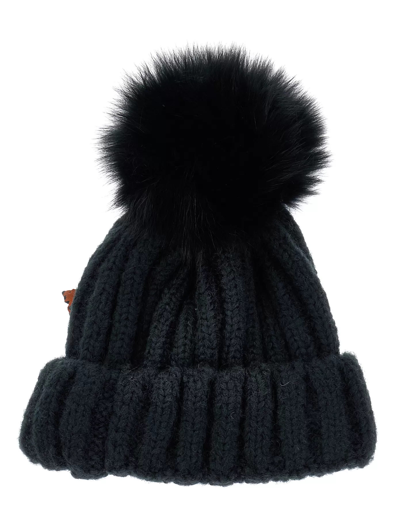 Monnalisa Wool blend hat with pom pom- Hats | Hats